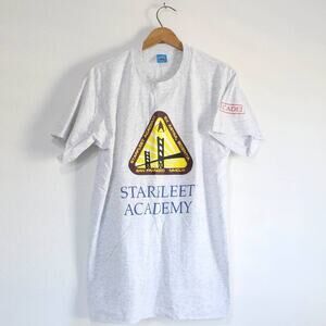 Vintage Starfleet Academy T Shirt Large